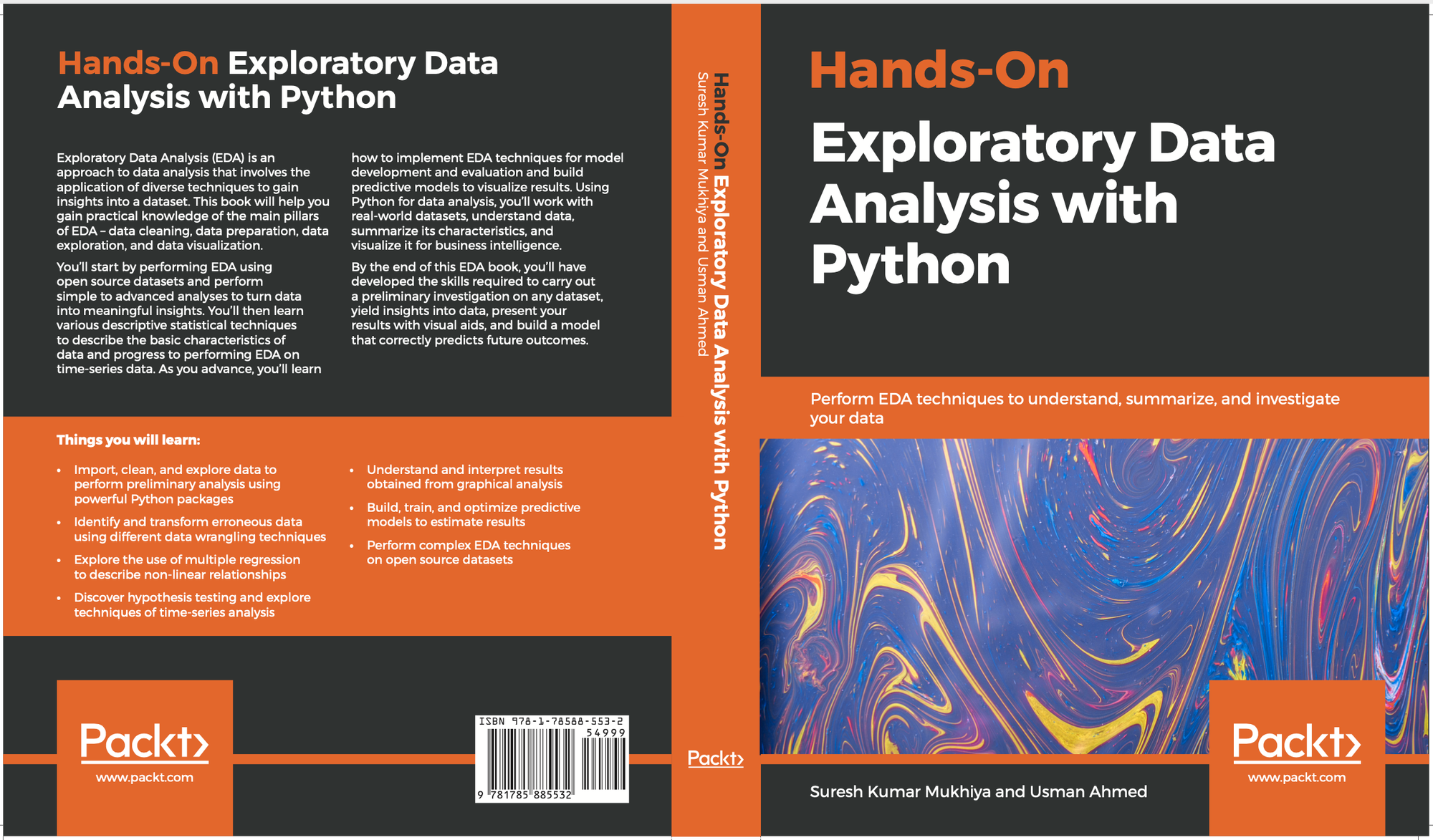 Hands-On Exploratory data analysis: Cover Page